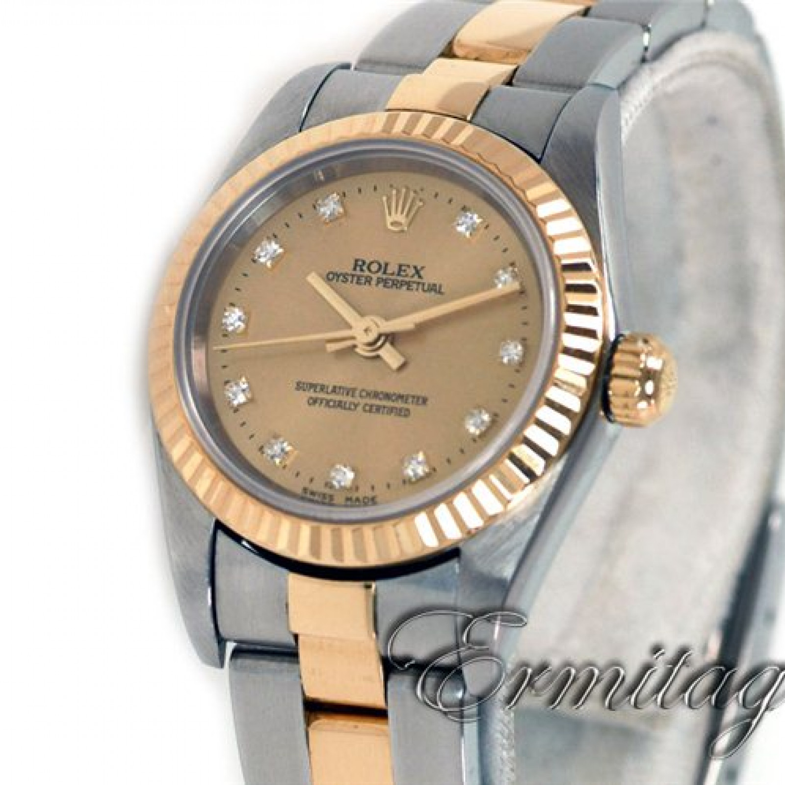 Diamond Rolex Oyster Perpetual 76193